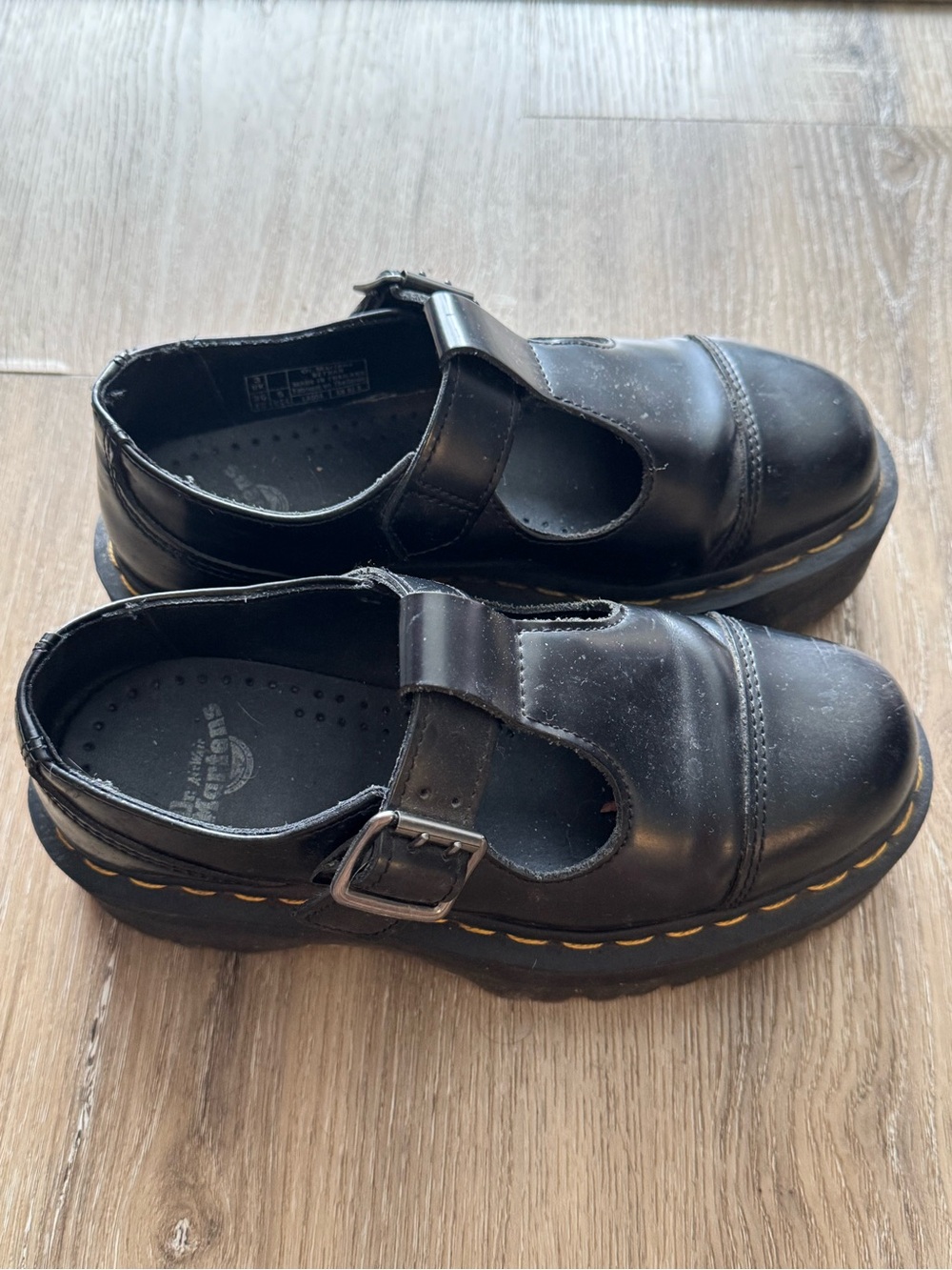 Dr. Martens Mary Jane Platform Shoes Women’s Size 5 - Picture 3 of 4